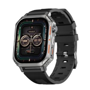 Смарт часовник Riversong - Motive 8S, 2.02'', Space Gray Titanium