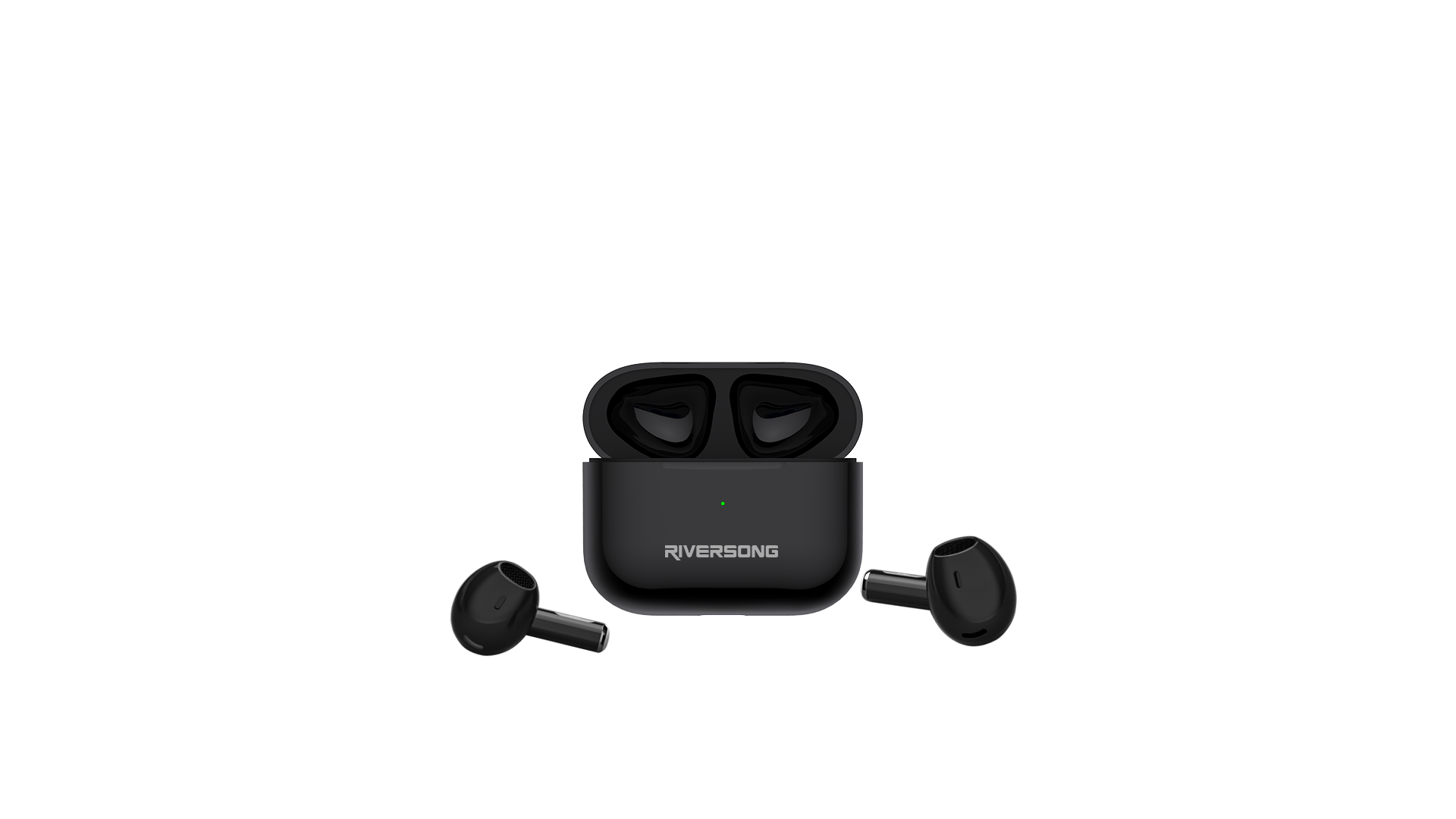 Безжични слушалки Riversong – Air Mini Pro, TWS, Черни Riversong безжични слушалки Air Pro mini черни