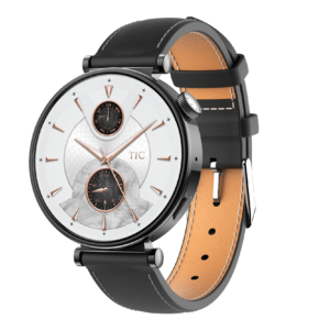 Riversong Glow Black Leather смарт часовник