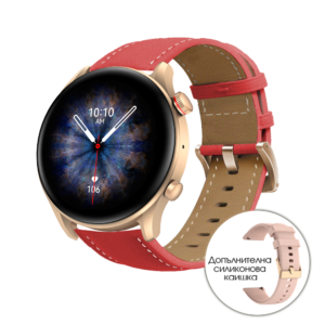 Смарт часовник Motive 6C Pro червен